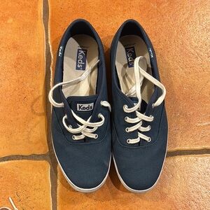Keds Women's Navy Canvas Sneakers
